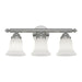 Livex Lighting - 1063-91 - Three Light Bath Vanity - Neptune - Brushed Nickel