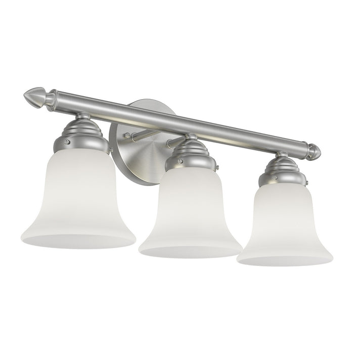 Livex Lighting - 1063-91 - Three Light Bath Vanity - Neptune - Brushed Nickel