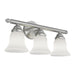 Livex Lighting - 1063-91 - Three Light Bath Vanity - Neptune - Brushed Nickel