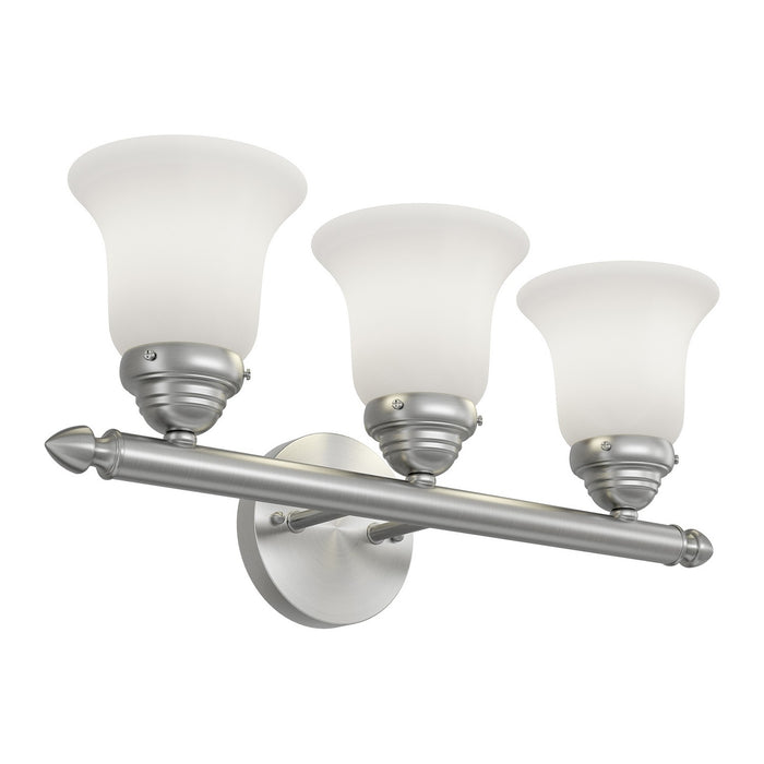 Livex Lighting - 1063-91 - Three Light Bath Vanity - Neptune - Brushed Nickel