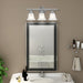 Livex Lighting - 1063-91 - Three Light Bath Vanity - Neptune - Brushed Nickel