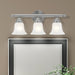 Livex Lighting - 1063-91 - Three Light Bath Vanity - Neptune - Brushed Nickel