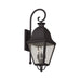 Livex Lighting - 2555-07 - Three Light Outdoor Wall Lantern - Amwell - Bronze