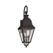 Livex Lighting - 2555-07 - Three Light Outdoor Wall Lantern - Amwell - Bronze
