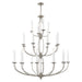 Livex Lighting - 4180-91 - 24 Light Chandelier - Home Basics - Brushed Nickel