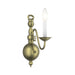 Livex Lighting - 5001-01 - One Light Wall Sconce - Williamsburgh - Antique Brass