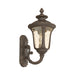 Livex Lighting - 7650-58 - One Light Outdoor Wall Lantern - Oxford - Hand Applied Imperial Bronze
