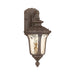 Livex Lighting - 7651-58 - One Light Outdoor Wall Lantern - Oxford - Hand Applied Imperial Bronze