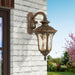 Livex Lighting - 7653-58 - One Light Outdoor Wall Lantern - Oxford - Hand Applied Imperial Bronze