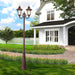 Livex Lighting - 7660-58 - Two Light Outdoor Post Mount - Oxford - Hand Applied Imperial Bronze