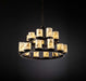 Justice Designs - FAL-8767-12-DBRZ - 21 Light Chandelier - LumenAria - Dark Bronze