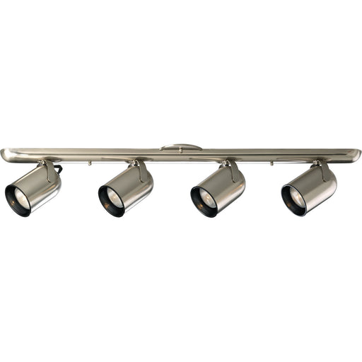 Directional Four Light Wall/Ceiling Fixture Brushed Nickel