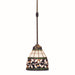 ELK Home - 716-TB - One Light Mini Pendant - English Ivy - Tiffany Bronze