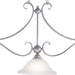 Vaxcel - PD35413BN - Three Light Linear Chandelier - Monrovia - Brushed Nickel
