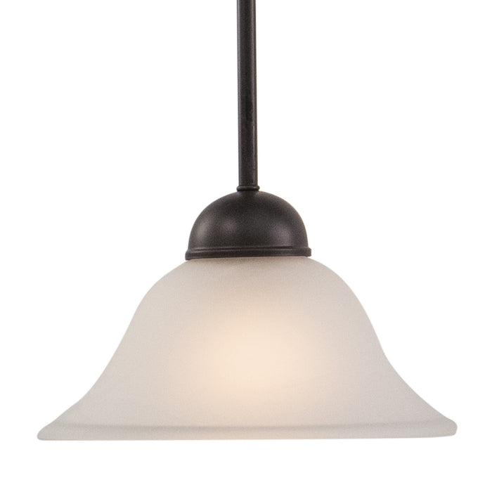 Vaxcel - PD5027OBB - Three Light Mini Pendant - Da Vinci - Oil Burnished Bronze