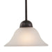 Vaxcel - PD5027OBB - Three Light Mini Pendant - Da Vinci - Oil Burnished Bronze