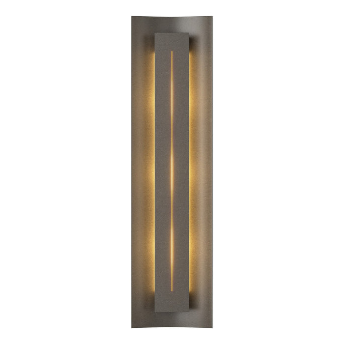 Hubbardton Forge - 217635-SKT-07-CC0205 - Three Light Wall Sconce - Gallery - Dark Smoke