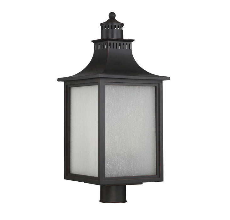 Savoy House - 5-255-13 - Three Light Post Lantern - Monte Grande - English Bronze