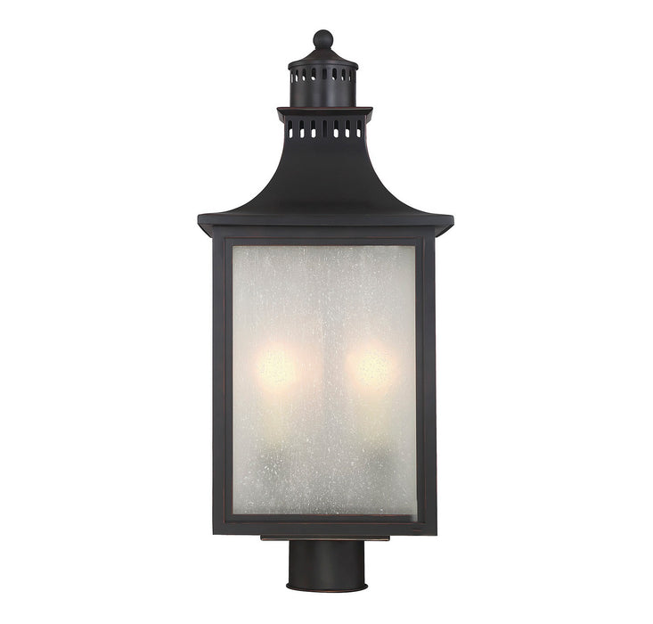 Savoy House - 5-255-13 - Three Light Post Lantern - Monte Grande - English Bronze