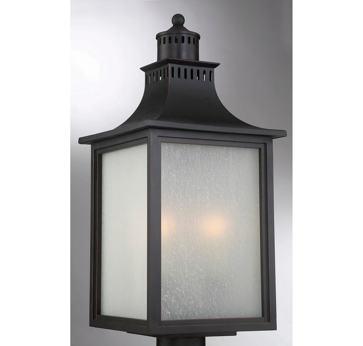 Savoy House - 5-255-13 - Three Light Post Lantern - Monte Grande - English Bronze