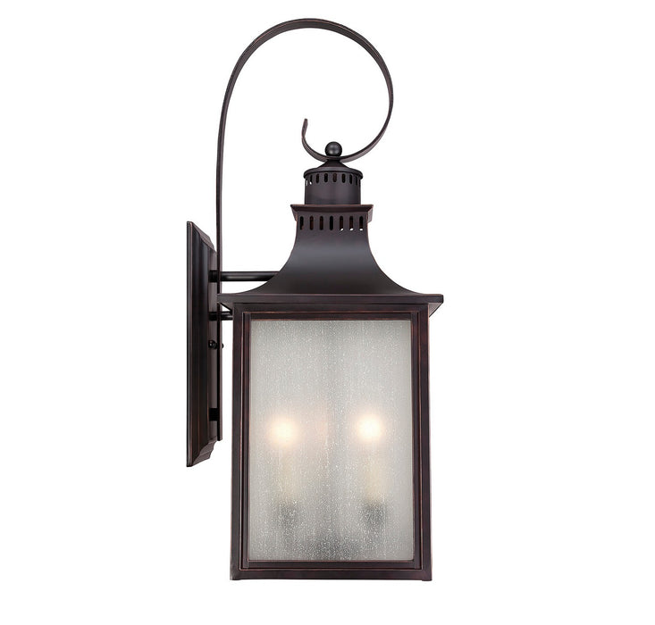 Savoy House - 5-259-13 - Three Light Wall Lantern - Monte Grande - English Bronze