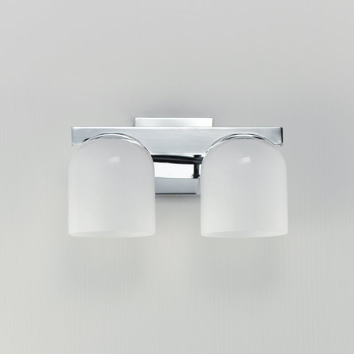 Scoop Two Light Bath Vanity-Bathroom Fixtures-Maxim-Lighting Design Store