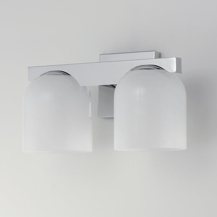 Scoop Two Light Bath Vanity-Bathroom Fixtures-Maxim-Lighting Design Store