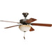 Progress Lighting - P2501-20 - 52"Ceiling Fan - Airpro Builder - Antique Bronze