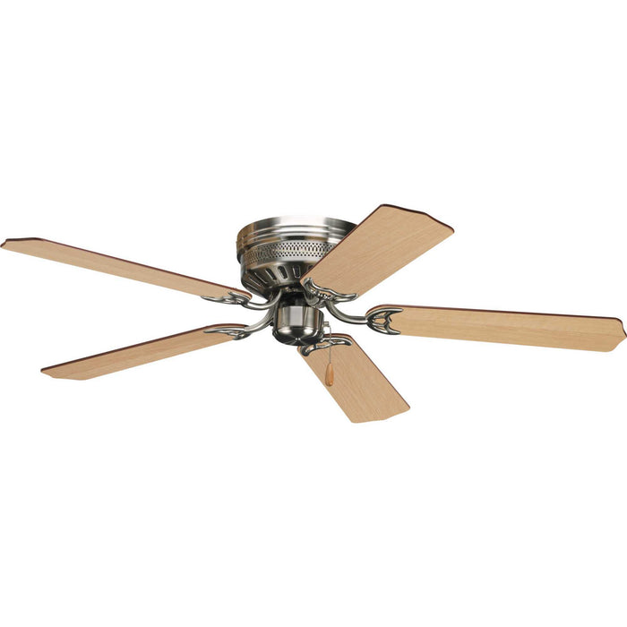 Progress Lighting - P2525-09 - 52" Ceiling Fan - AirPro Hugger - Brushed Nickel