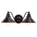Nuvo Lighting - 60-1711 - Two Light Wall Sconce - Bridgeview - Mission Dust Bronze