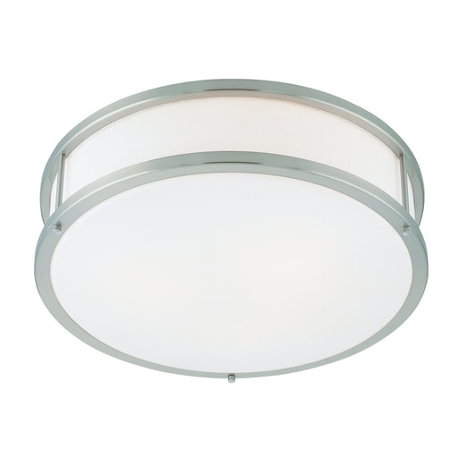 Access - 50080-BS/OPL - Two Light Flush Mount - Conga - Brushed Steel