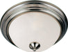 Maxim - 5841FTSN - Two Light Flush Mount - Essentials - 584x - Satin Nickel