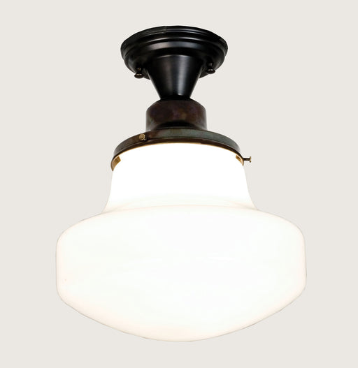 Meyda Tiffany - 50650 - One Light Semi-Flushmount - Revival - Craftsman Brown