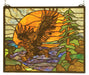 Meyda Tiffany - 98106 - Window - Eagle At Sunset - Multi