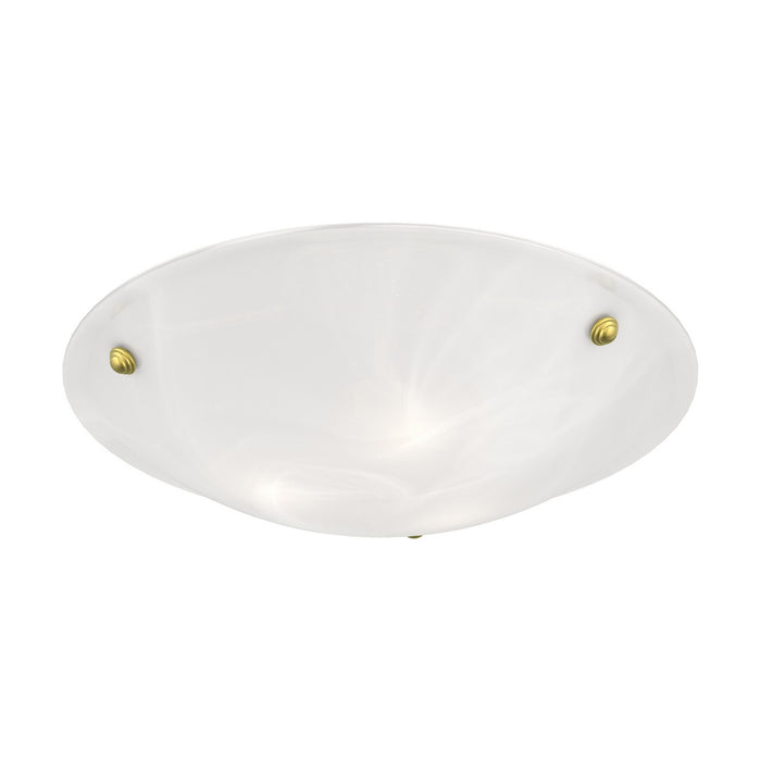 Livex Lighting - 4274-02 - Three Light Ceiling Mount - Oasis - Polished Brass