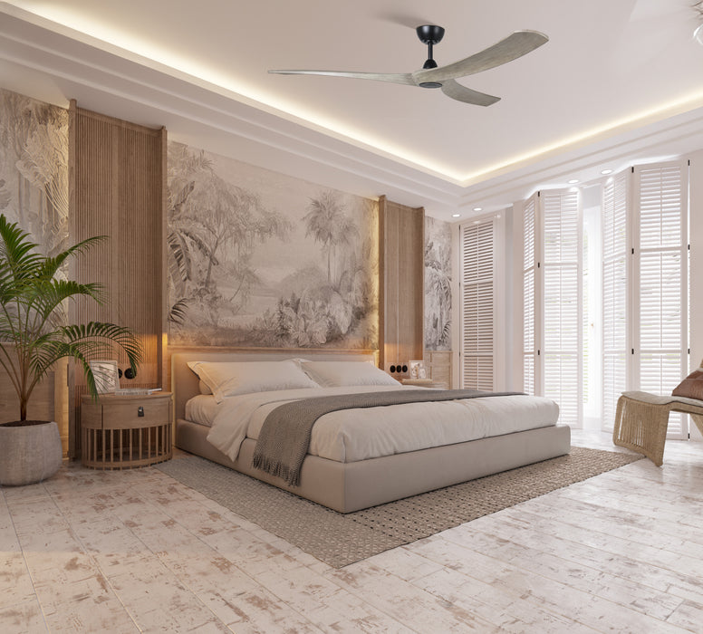 Williwaw 72"Ceiling Fan Matte Black-Fans-Eglo USA-Lighting Design Store