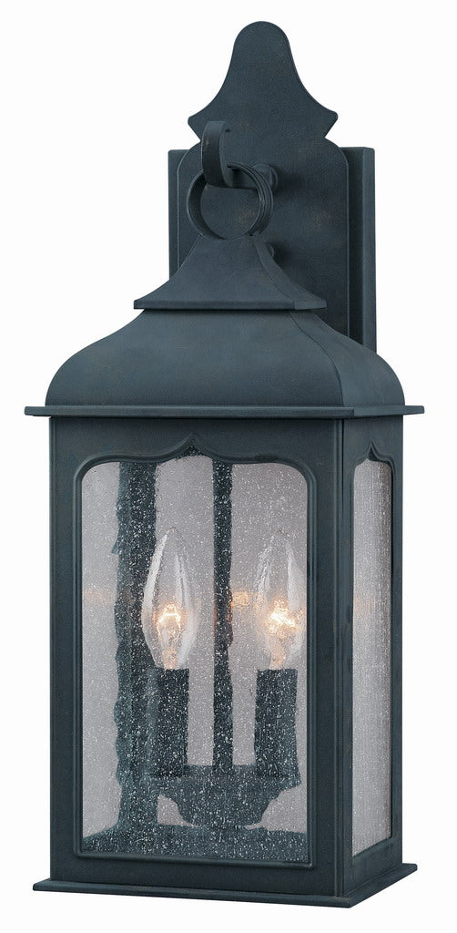 Troy Lighting - B2011-TBZ - Two Light Wall Lantern - Henry Street - Colonial Iron