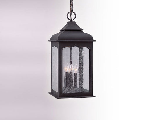Troy Lighting - F2018-TBZ - Four Light Hanging Lantern - Henry Street - Colonial Iron