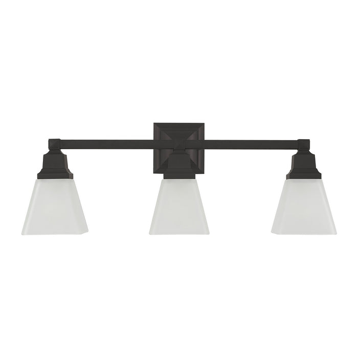 Livex Lighting - 1033-07 - Three Light Bath Vanity - Mission - Bronze