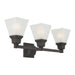 Livex Lighting - 1033-07 - Three Light Bath Vanity - Mission - Bronze