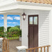 Livex Lighting - 7658-58 - Three Light Outdoor Pendant - Oxford - Hand Applied Imperial Bronze