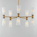 Krevat Ten Light Chandelier-Mid. Chandeliers-Maxim-Lighting Design Store