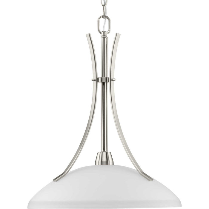 Progress Lighting - P5112-09 - One Light Pendant - Wisten - Brushed Nickel