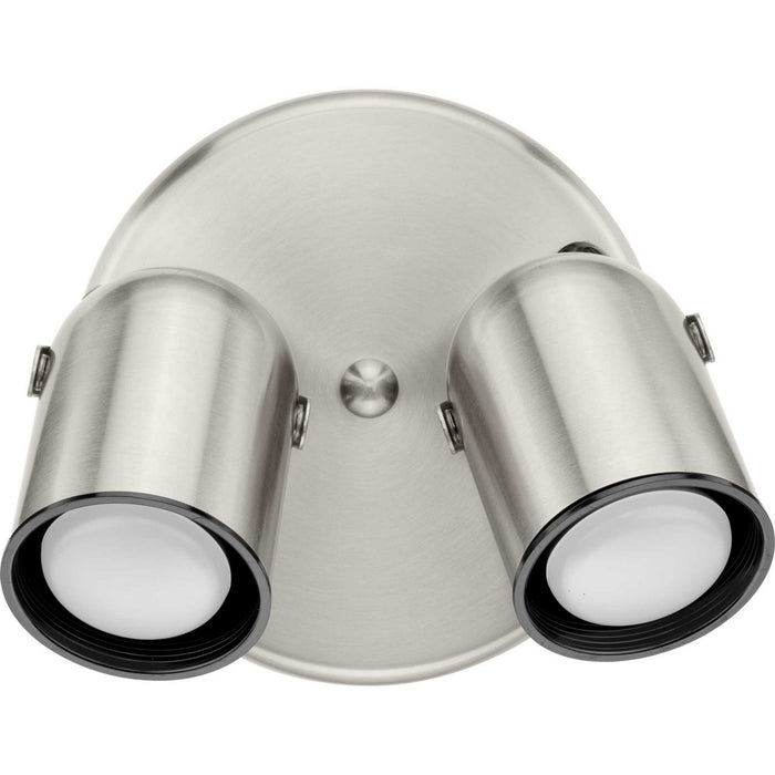 Progress Lighting - P6149-09 - Two Light Wall/Ceiling Mount - Directional - Brushed Nickel