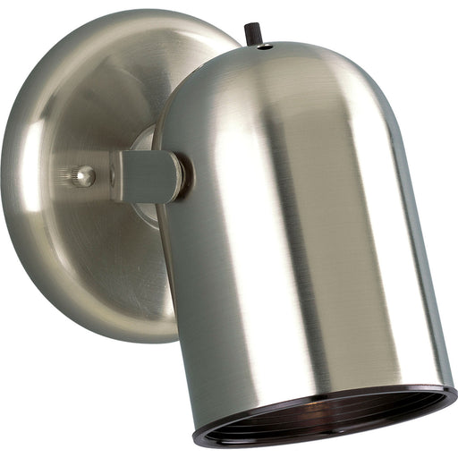 Directional One Light Wall Mount Brushed Nickel