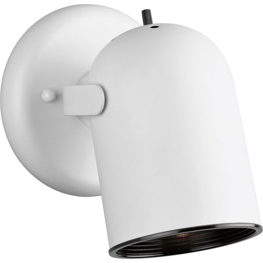 Directional One Light Wall Mount White