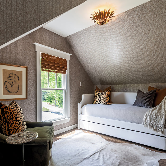 Eden Three Light Dual Mount Semi Flush/Pendant Antique Gold-Semi-Flush Mts.-Capital Lighting-Lighting Design Store