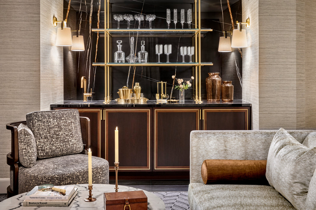 Ian One Light Wall Sconce Antique Brass-Sconces-Arteriors-Lighting Design Store