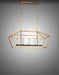 Abode Linear Chandelier-Linear/Island-Maxim-Lighting Design Store