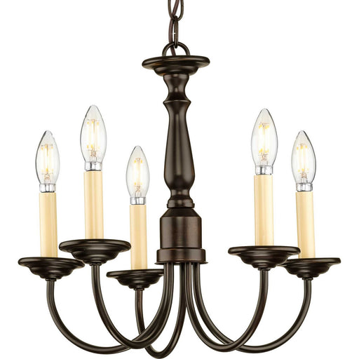 Five Light Five Light Chandelier Antique Bronze
